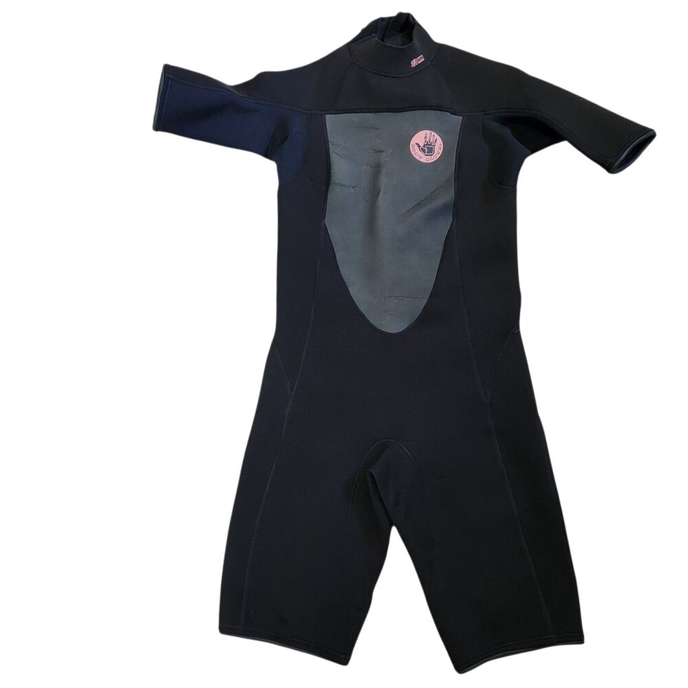 Body Glove Shorty Wetsuit 2 1mm Black Springsuit Women's 11/12 Surf Dive SUP